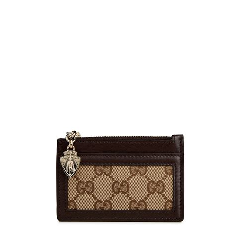 gucci luce card case wallet|gucci card case with lanyard.